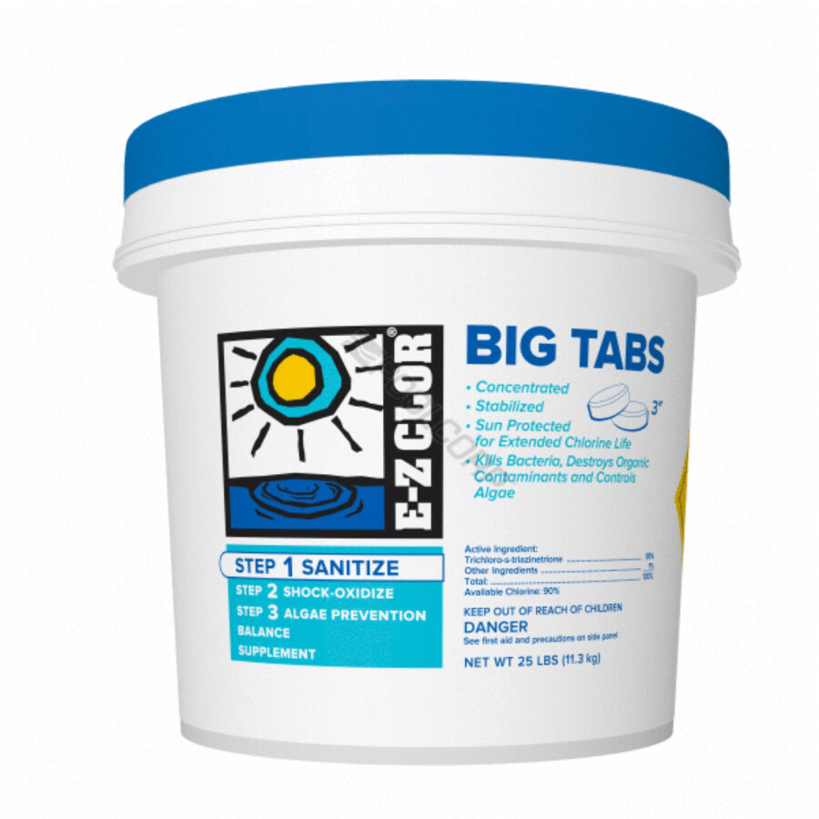 E-Z Clor Big Tabs 25lb